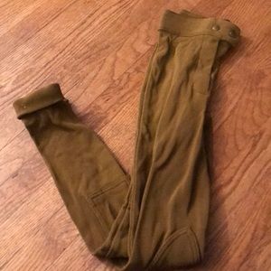 Rare American Apparel Taupe Riding Pants